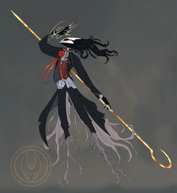 My design for Phantom from Silksong.