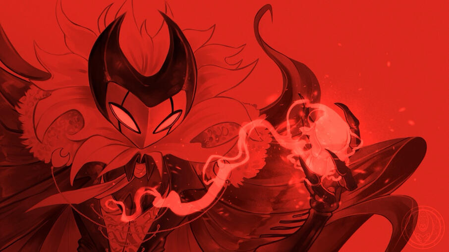 Grimm (Halloween Piece) Fanart for Grimm from Hollow Knight.
